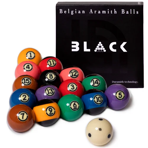 توپ بیلیارد آرامیت بلک Aramith Black – شار مسابقاتی اصل بلژیک