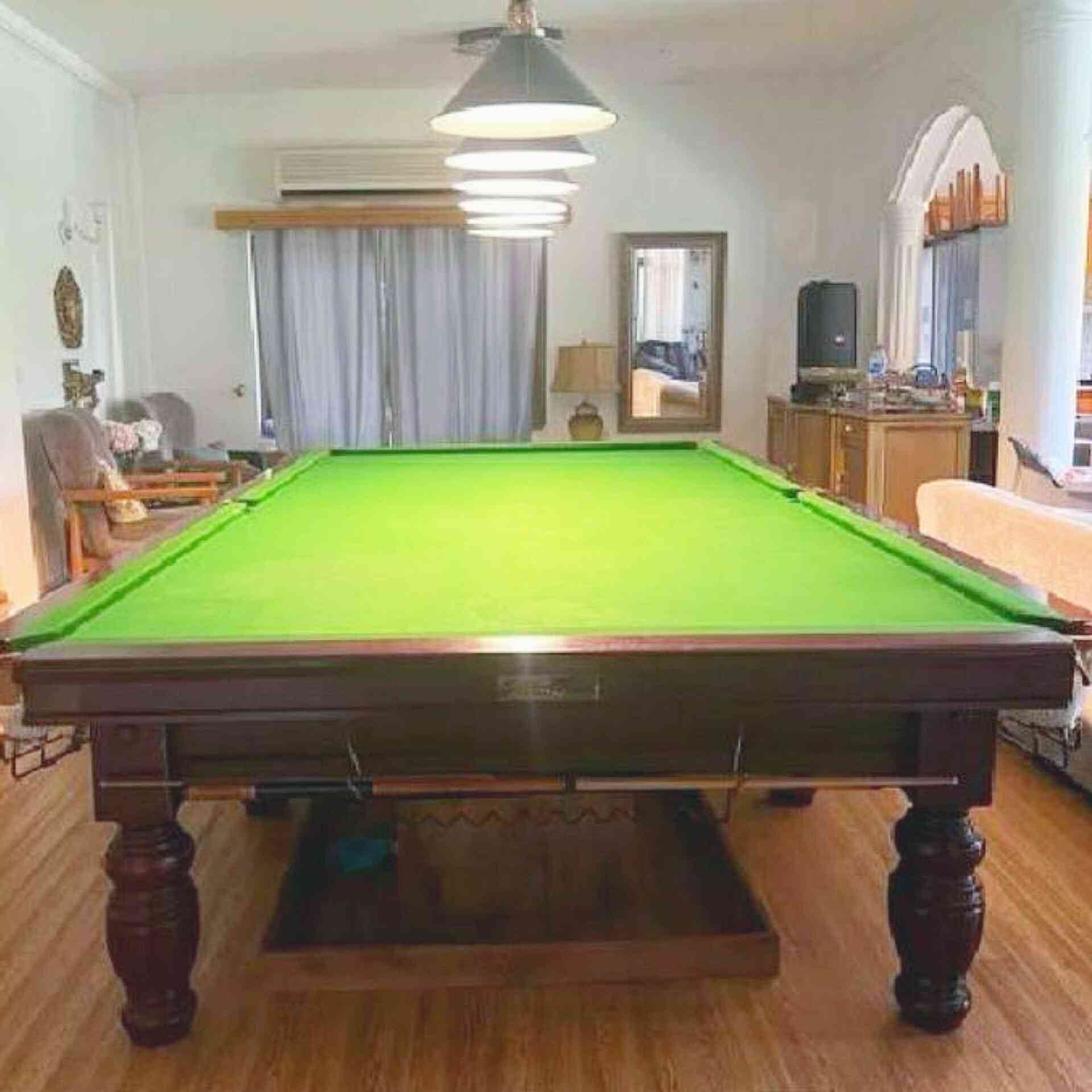 میز اسنوکر ویراکا رایس استیل بلک