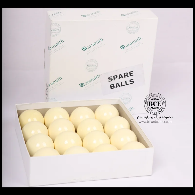 کیوبال آرامیت ایتبال | Aramith Cue Ball – توپ سفید بیلیارد اورجینال بلژیک