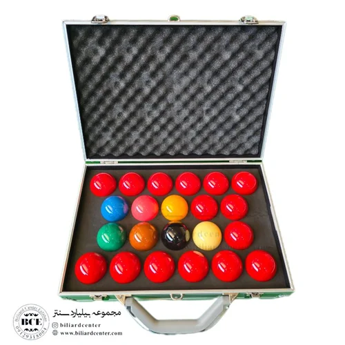 توپ اسنوکر سوپر کریستال 1g اورجینال | Super Crystalate 1G Snooker Balls – مسابقاتی، تراز حرفهای