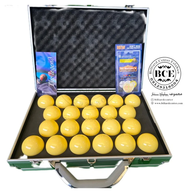 توپ سفید اسنوکر آرامیت 1G – Aramith 1G Cue Ball | کیوبال اورجینال بلژیکی مسابقاتی
