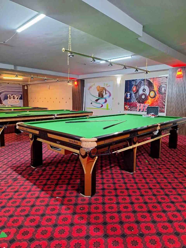 میز اسنوکر استیل بلک کلاسیک ۱۲ فوت