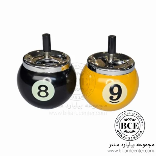 زیر سیگاری توپ بیلیارد بدونه پایه