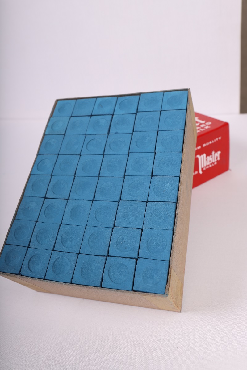 گچ بیلیارد مستر باشگاهی (رنگ آبی) درجه۱