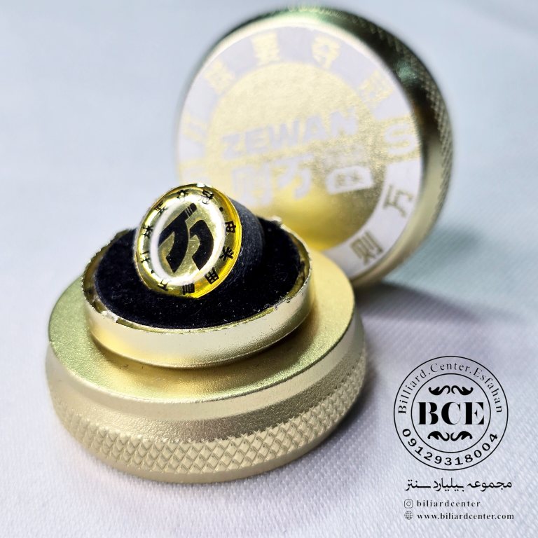 سر چوب حرفه‌ای اسنوکر Zewan (بسته‌بندی فلزی اورجینال)