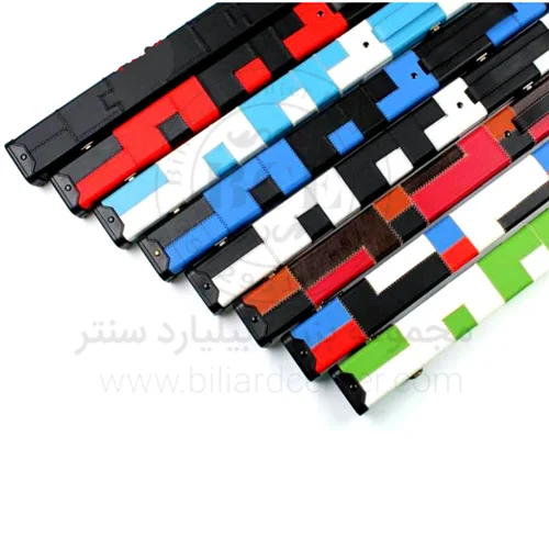 کیس ۳/۴ چرمی طرح مربعی رنگی گریدA