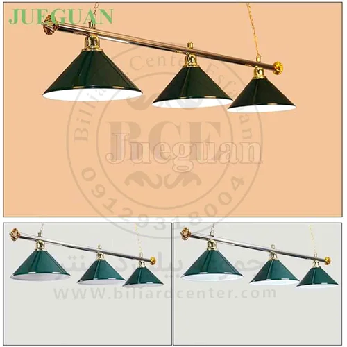 لوستر میز بیلیارد خارجی ۳ شعله