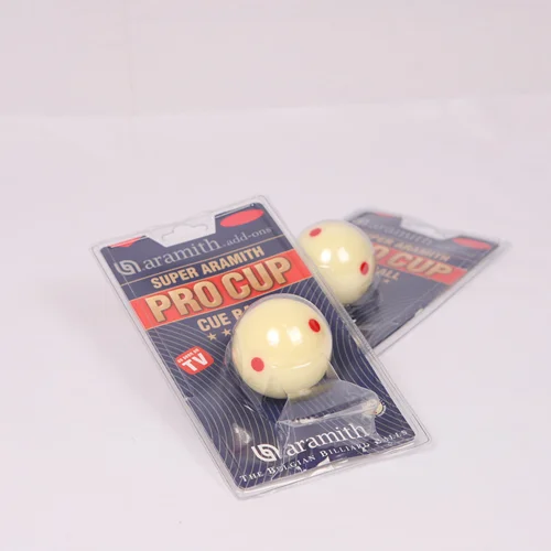 کیوبال سوپر آرامیت Pro Cup | Aramith Super Pro Cup Cue Ball – توپ سفید خالدار اورجینال